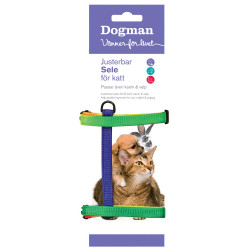 Dogman justerbar kattsele i...